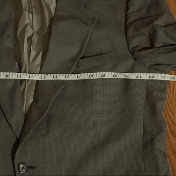 Burberrys Men’s Sport Jacket 100% Wool Vintage Gray‎ Coat Old Money Luxury